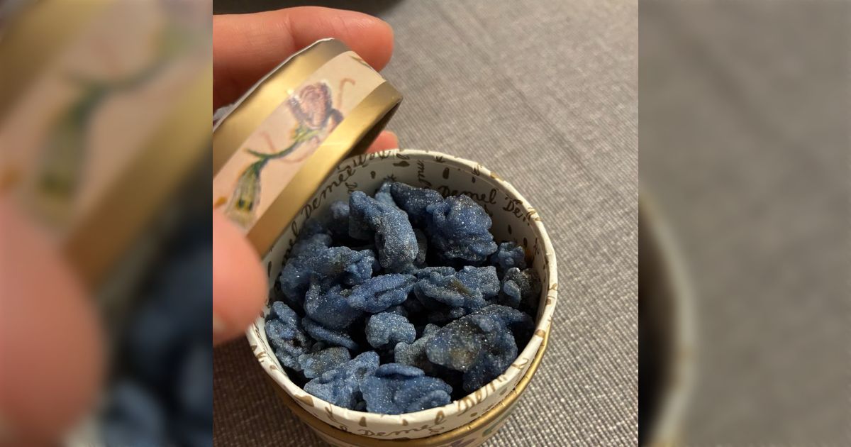 友達からもらったお土産、わ〜かわいい！なんだろう…チョコとかかな…ｴ、ｳｴｯ、えっ、え？→日本では手に入りにくい憧れのお菓子なので、その友達一生大事にした方がいい
