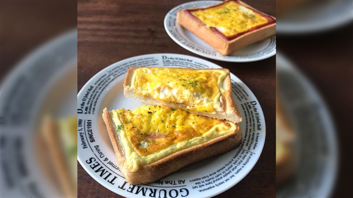 朝食に✨オムレツトースト】内側はトロトロ卵が染み込み、周りはサクサク！【Q&Aとつくれぽ付き】大幅追加あり - posfie