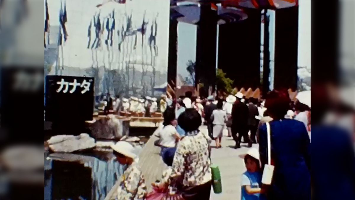 祖父が8ミリカメラで撮影した1970年大阪万博の映像「とても貴重