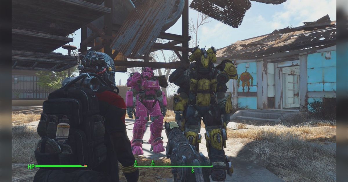 「なんで3か月で800時間近くやってるんだ」帰省したときに軽い気持ちで親にFallout4を勧めた、LINEで送られてくる写真はパワーアーマーばかりになった