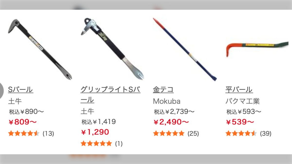 バールのようなもの」を使用した事件報道でなぜ「ようなもの」と断定を 