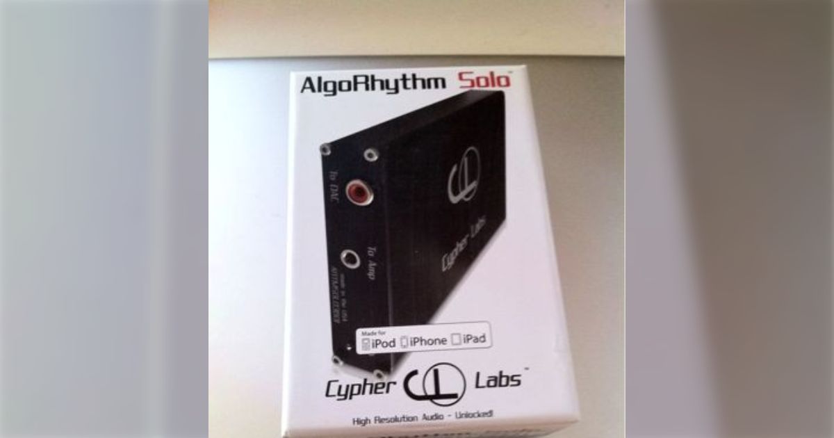 AlgoRhythm Solo レビュー - posfie