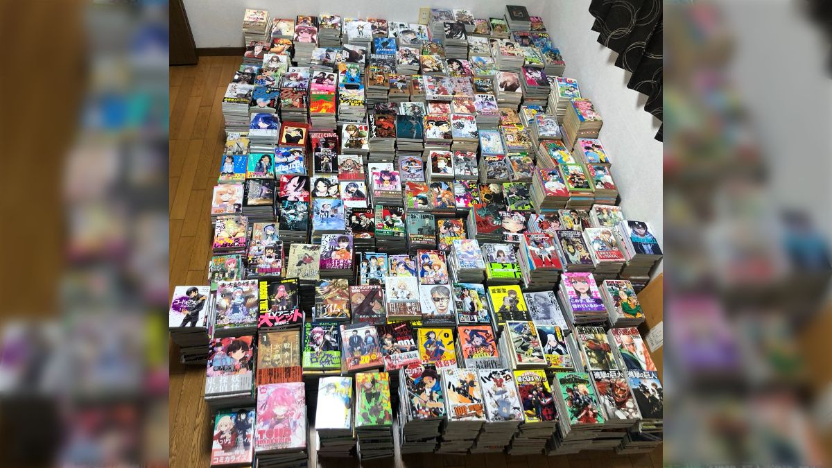 マンガが大量にある家の人が収納をどうするのかについてネットで質問 