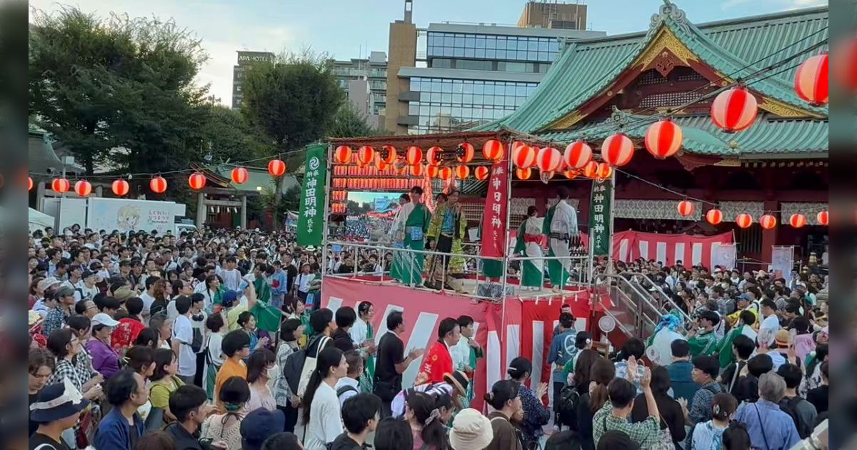 神田明神納涼祭り2026開催、オタクの夏の風物詩「アニソン盆踊り」で「クックロビン音頭」や「おジャ魔女カーニバル!!」ほか様々な演目で大盛況