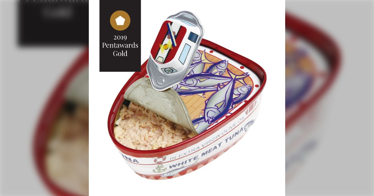 ツナ缶さま専用ページ♡ 漁船ツナ缶』東洋製罐が国際デザインコンペで金賞を獲ったツナ缶