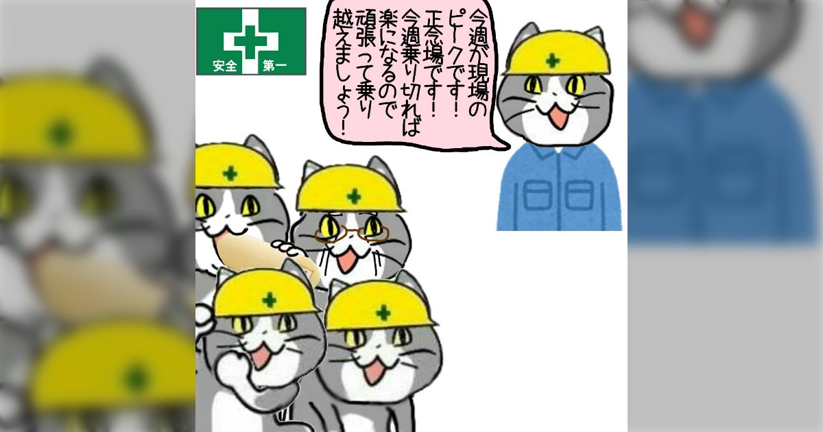 ★現場猫ページ★ 現場猫コラまとめ【現場最前線】 - posfie