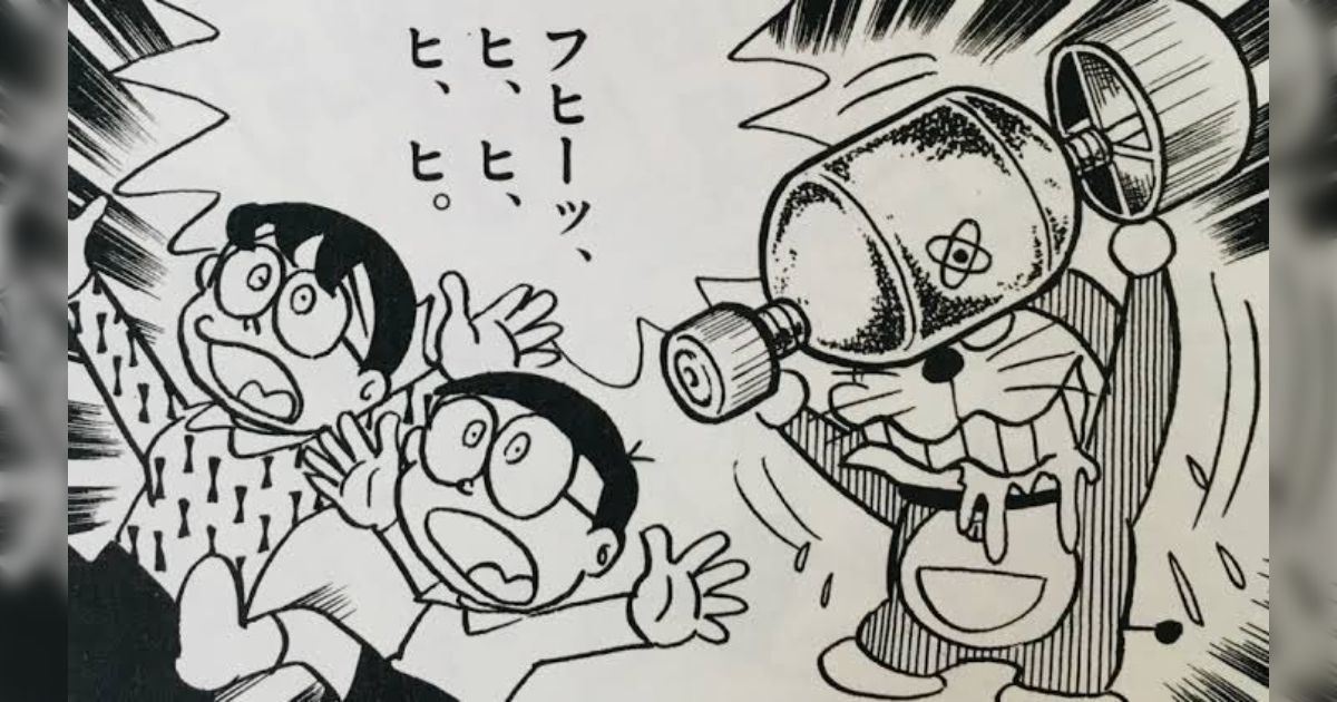 作中で核兵器を実際に使おうとした、使った瞬間があった作品を教えてほしい→ドラえもんはネズミ駆除のために地球破壊爆弾を使おうとしたことがある