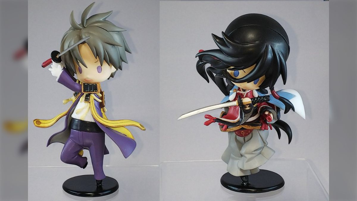 刀剣乱舞 静形薙刀〜真剣必殺ver.〜 原型 ミロ ガレージキット