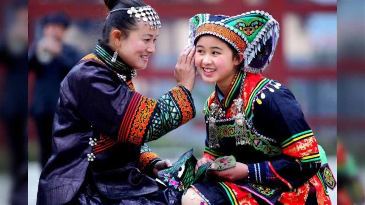 中国・西双版納の少数民族衣装 中国少数民族苗族衣装 | GANREF