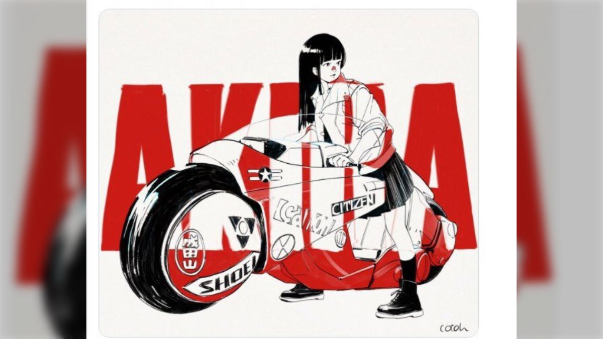 トレパクで話題の古塔つみ、『AKIRA』金田のバイクトレス絵をアパレルコラボで商標ロゴそのままで商用転用 - Togetter [トゥギャッター]