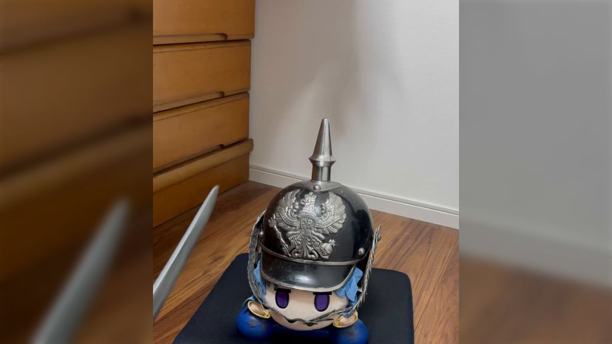 昔のドイツ軍の兜『ピッケルハウベ』には角があるがただの飾りと思っ