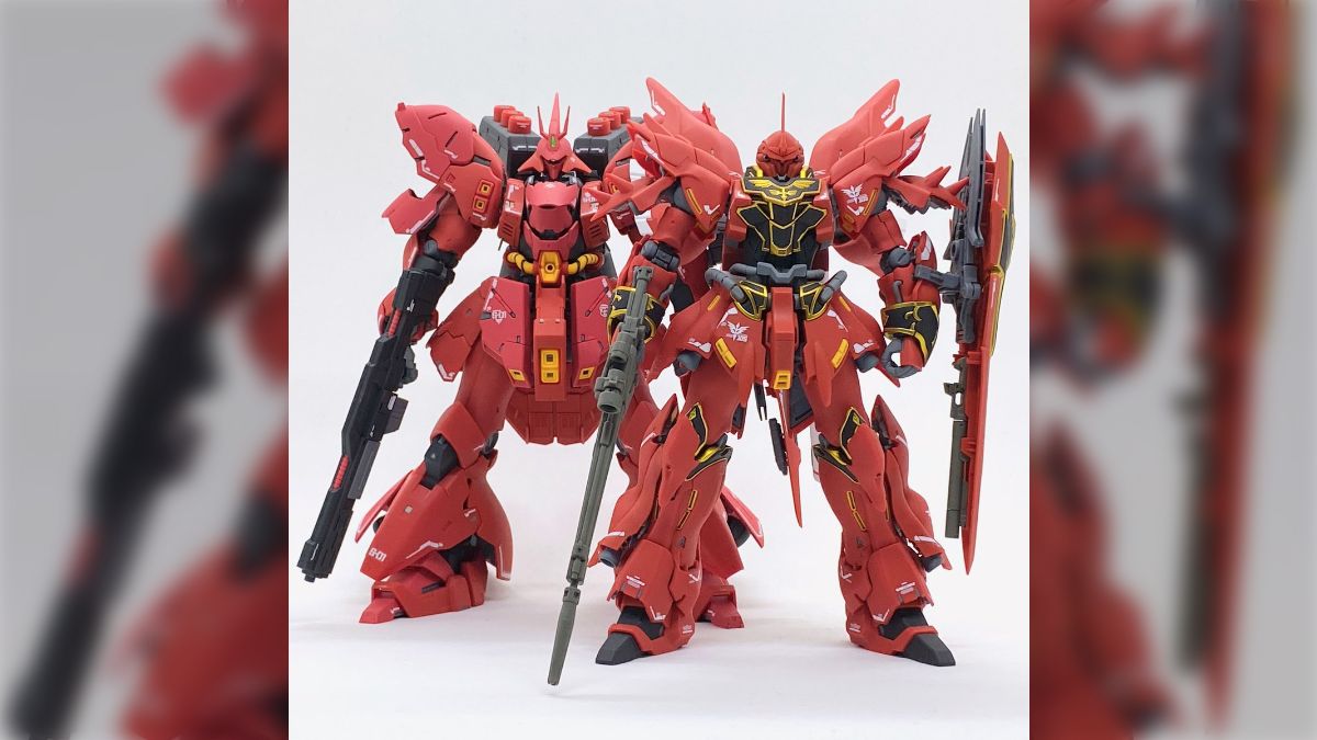 サザビー＋シナンジュ (RG) 製作記 - posfie