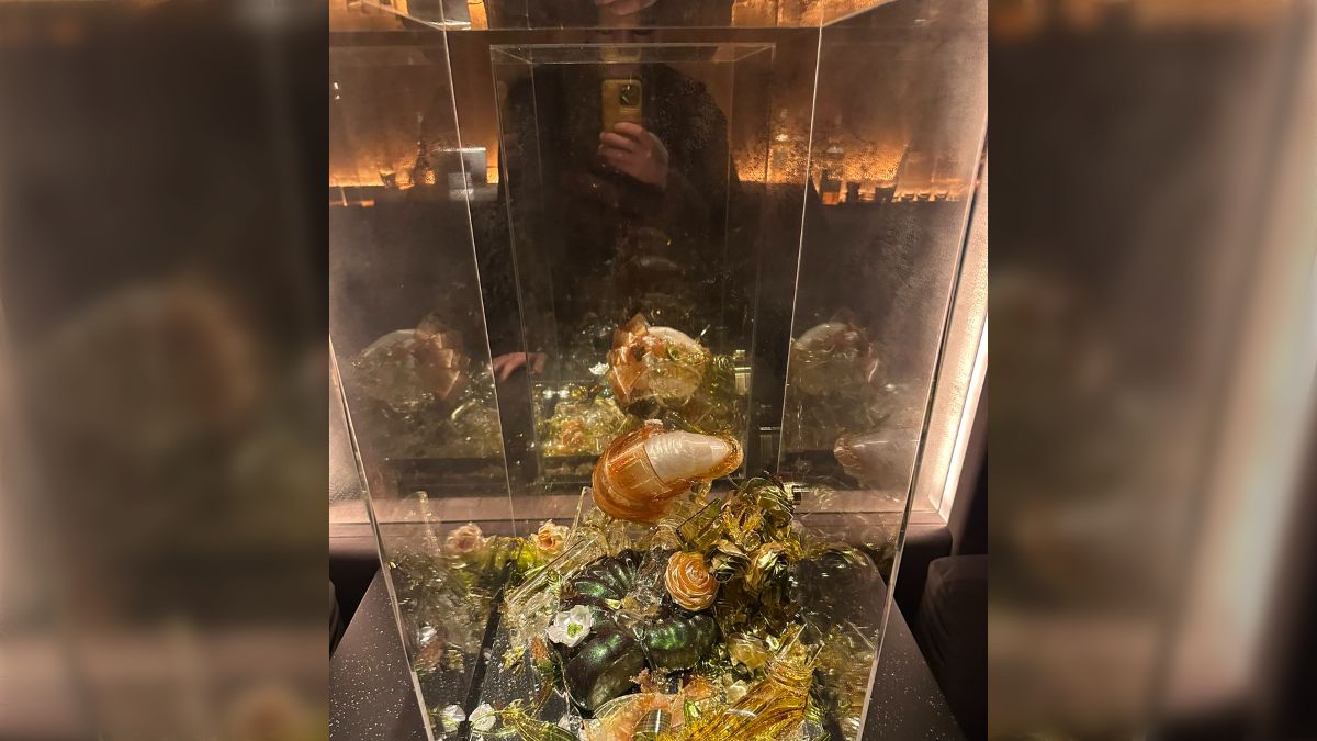 大会会長賞を受賞した飴細工作品を、自己の不注意で壊してしまった