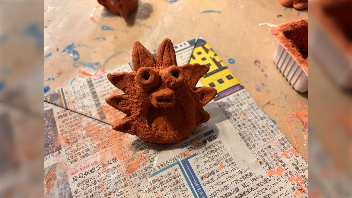 俺が修学旅行の時に作ったシーサー 俺が修学旅行の時に作ったシーサー