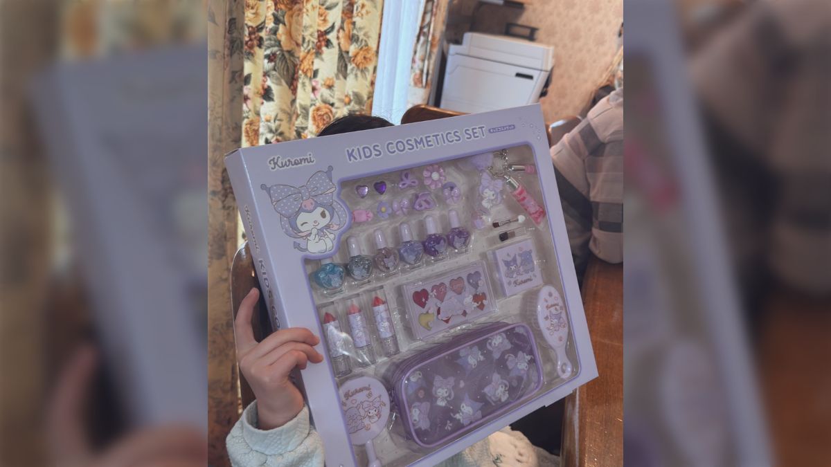 姪っ子にクロミのコスメセットをプレゼントしたら喜び超えて発狂してた