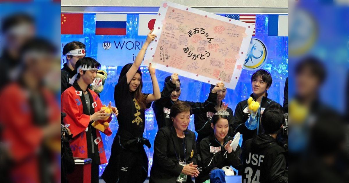 フィギュア国別対抗戦で各国の選手たちから浅田真央さんへ「まおちゃん