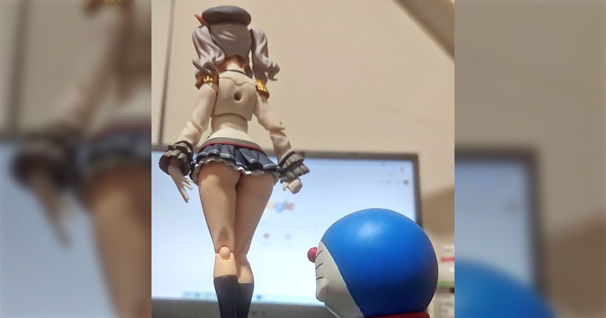 figmaの鹿島の太腿とそに子の太腿を交換したら凄かった🦵 (3ページ目) - Togetter [トゥギャッター]