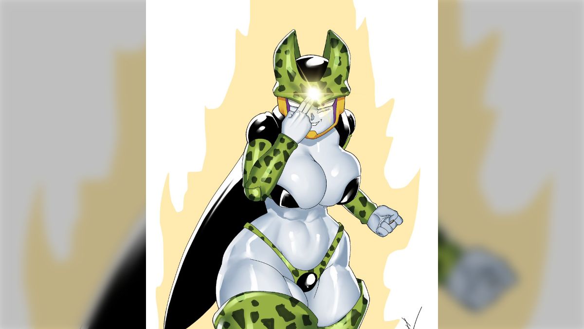 セルを女体化したらポリコレなドラゴンボールの「ファン」達がキレた。 - posfie