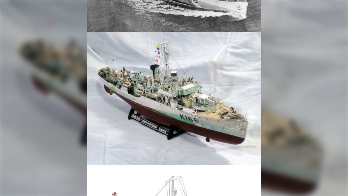 独レベル 1/144 HMCSスノーベリー 製作まとめ (Revell Germany 1/144 HMCS Snowberry Building  Log Tweets) - Togetter [トゥギャッター]