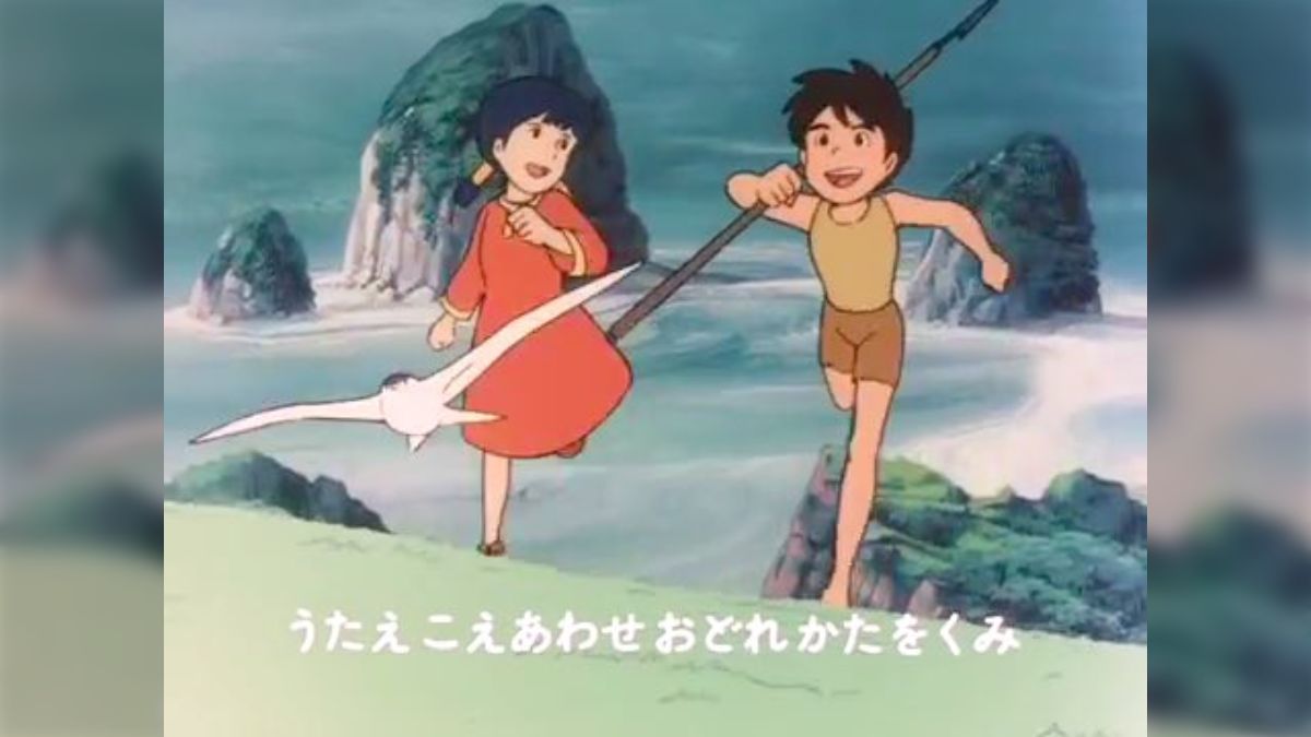 NHKがデジタルリマスター版『#未来少年コナン 』を再放送するも、画面 