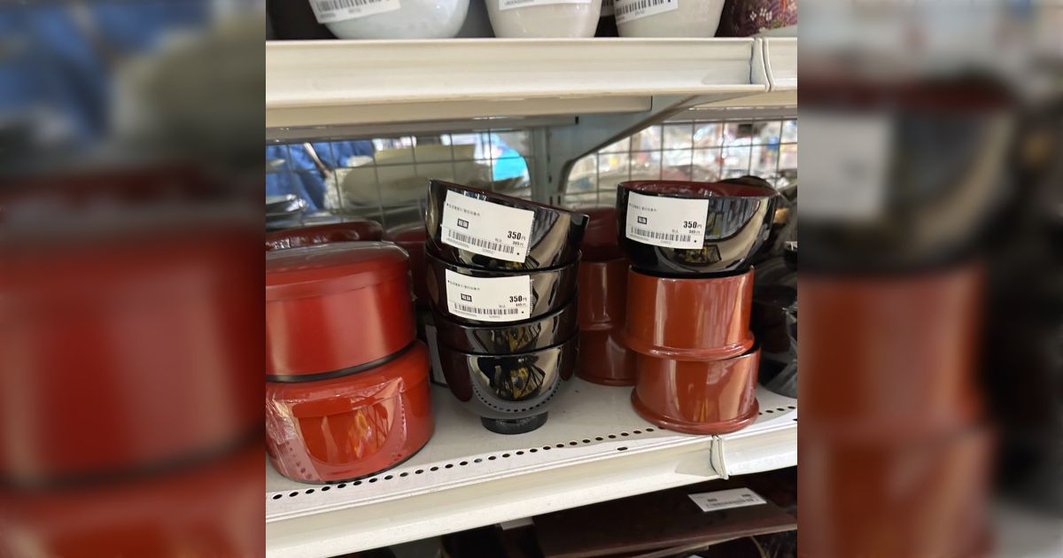 地方のセカストには「これ旧家から放逐された本漆だろ…」となる和食器が結構ある→売られているのはまだよくて、家の解体時に捨てられるものも多い？