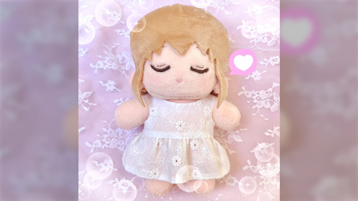 megu様 はぴぬい ぬい服 ノースリーブコーデ