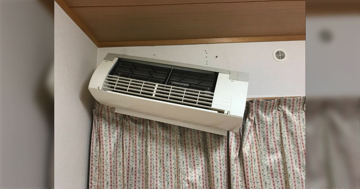おばあちゃんから「エアコンが壊れた」と言われたので見に行ったら想像 