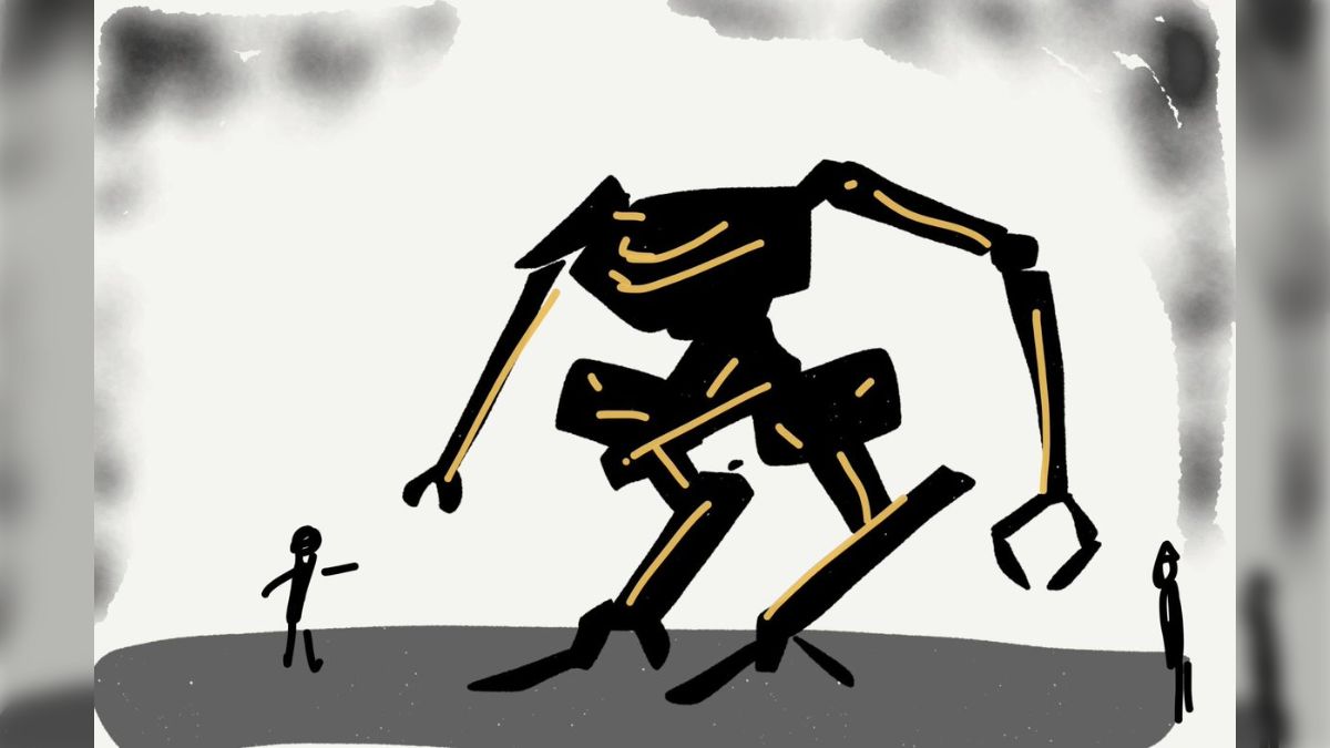 AIに雑な下絵をわたして「続きを描いておいて」という実験をしたらこう 