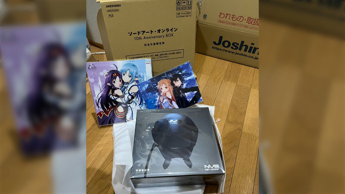 SAO 10th Anniversary Box 3Dクリスタル キリト アスナ