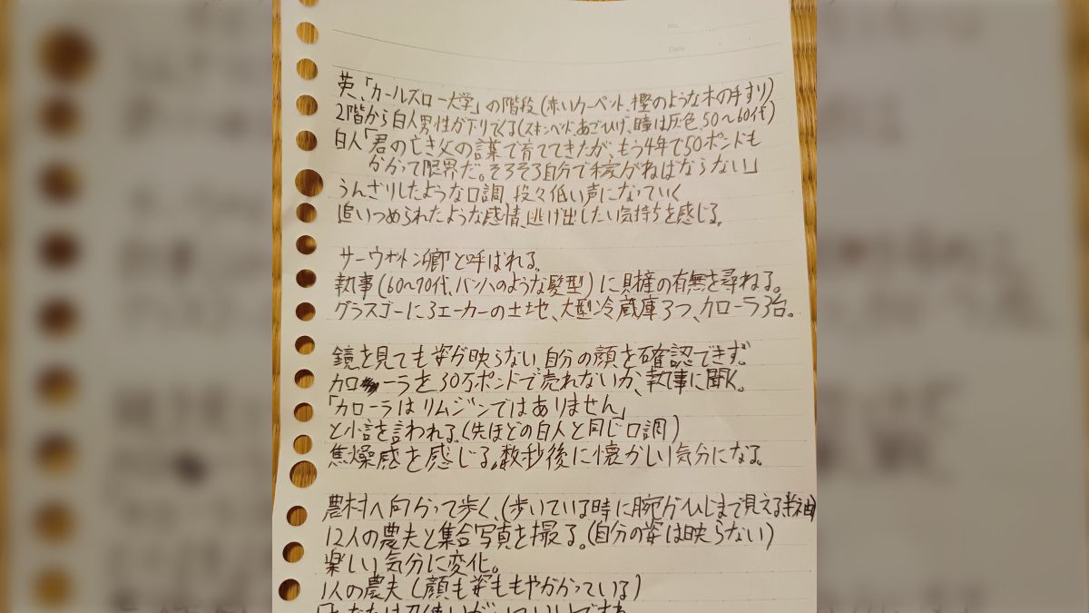 夢 日記 危険
