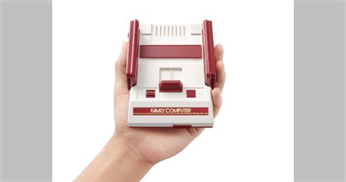 ミニサイズの初代ファミコン登場でいろんな「クラシックミニ」が