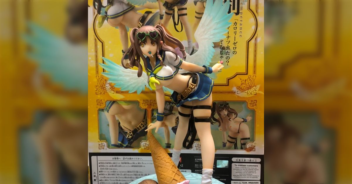 AMAKUNIよりリリースされている七つの美徳ラファエル節制の像の