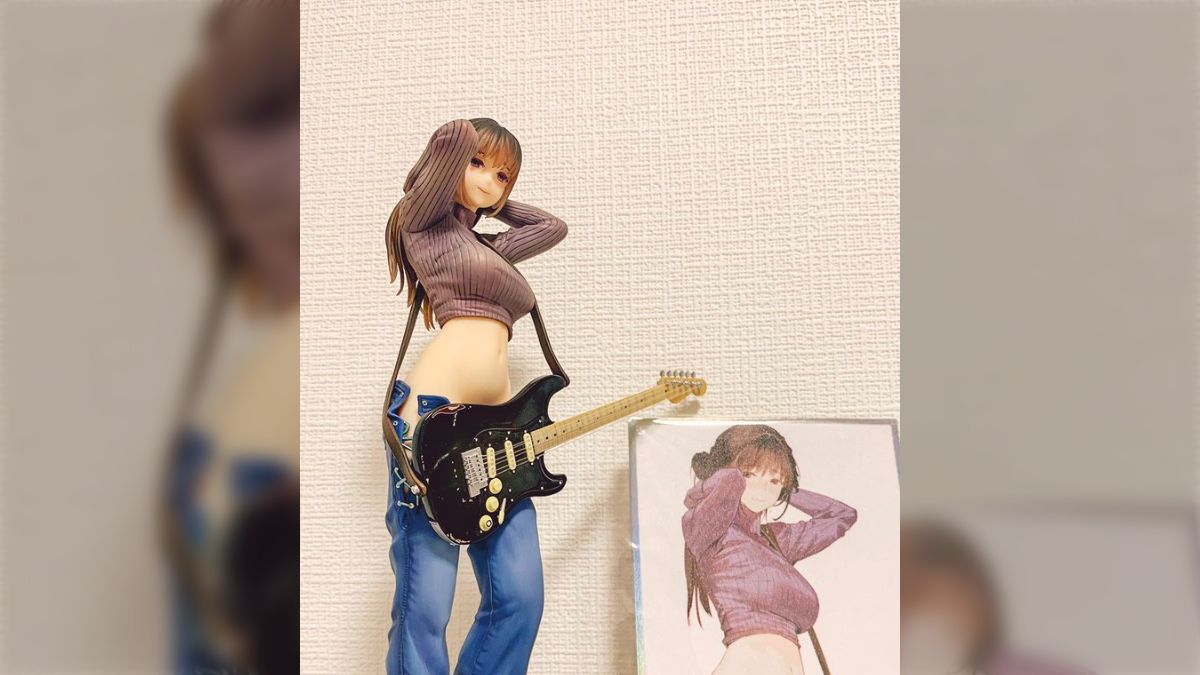 ギターの妹 Illustrated by hitomio拾六 1/7 フィギュア ギターの妹 Illustrated by hitomio拾六 1/7スケール – SOOTANG