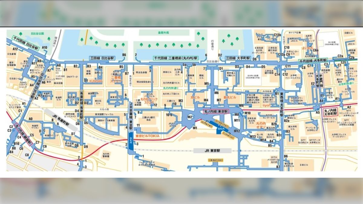 東京 駅 迷路