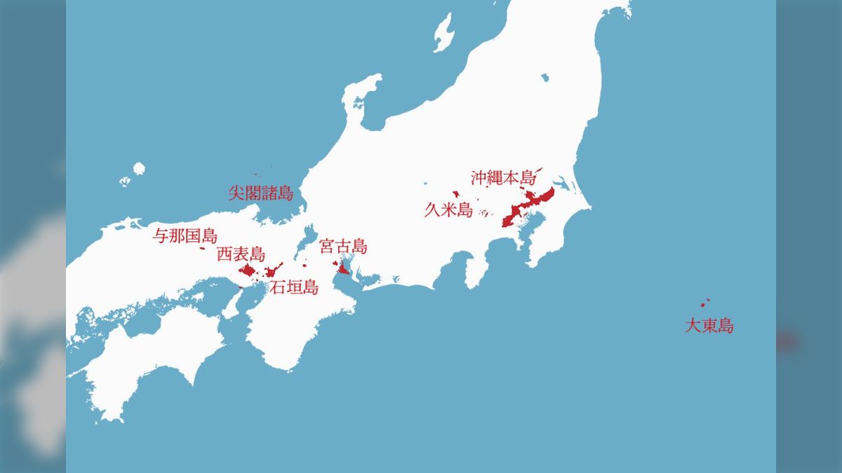 石垣島は那覇から船で2、30分で行ける』と思ってる人向けに作った地図が分かりやすい & 遠さにびっくりする「本島が東京にあるとすれば、石垣島は大阪ぐらい」  - Togetter [トゥギャッター]