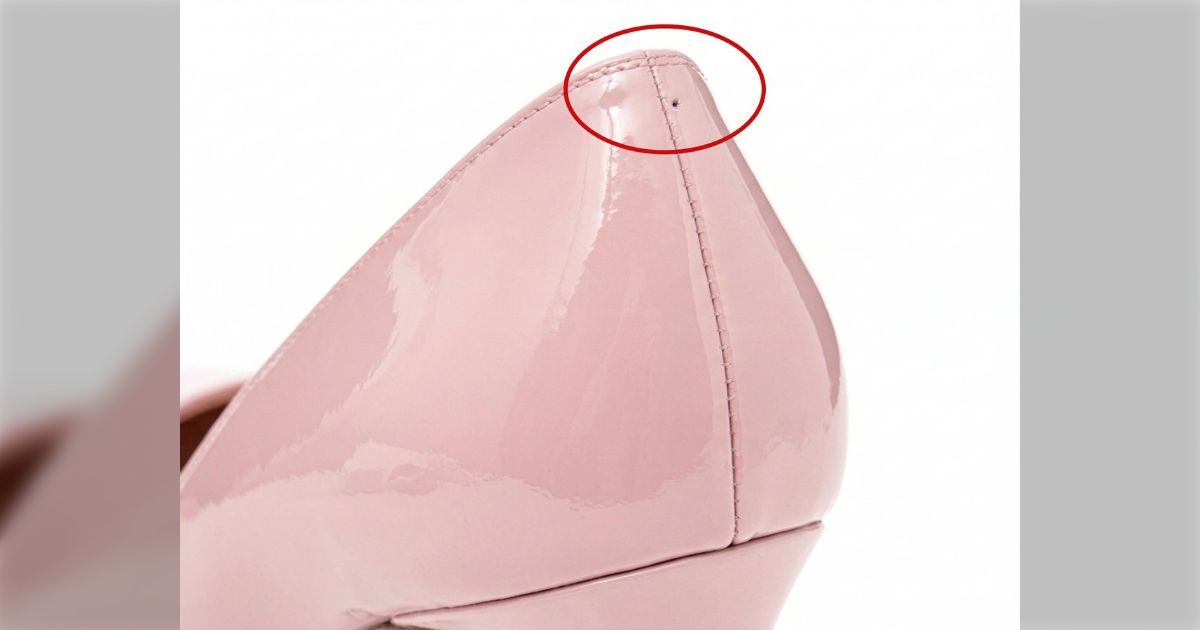 新品靴のかかとに穴が空いてたら、不良品じゃなくて『職人さんが丁寧に作ったいい靴』の証拠です→知らないこともあるから伝えるのは大事だよね