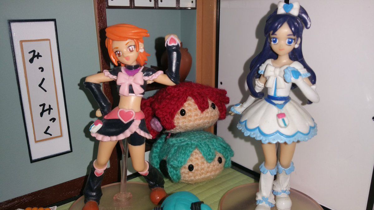 ふたりはプリキュア キューティーフィギュアプレミアム初代プリキュア