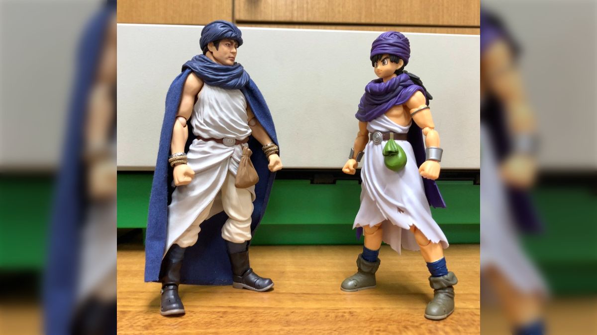 【限定セール！】 ブリングアーツのドラクエ5の主人公のフィギュアを手に入れた ゲームキャラクター