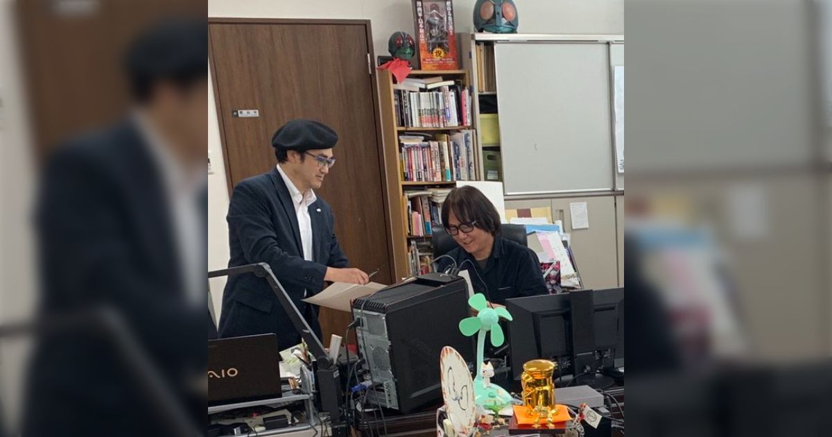 漫画家島本和彦先生vs落書きテロ犯 inTSUTAYA札幌インター店 - posfie