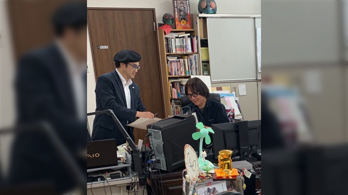 漫画家島本和彦先生vs落書きテロ犯 inTSUTAYA札幌インター店 - posfie