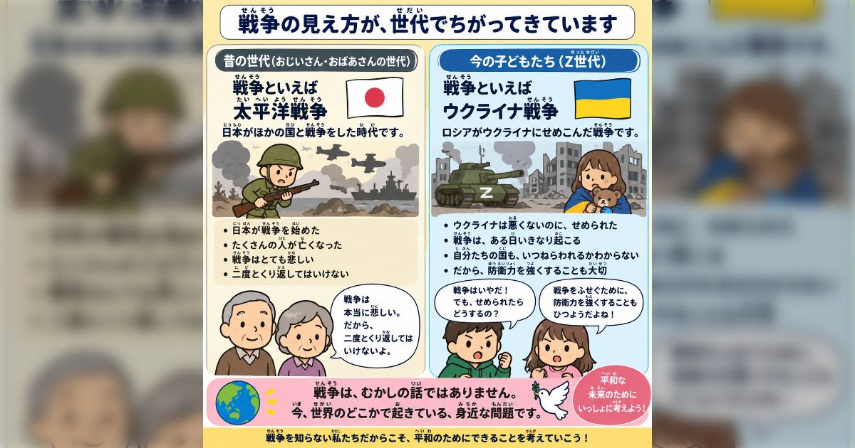 そもそも戦争知らんと言ってる年寄り、ベトナム戦争とかユーゴ戦争とか湾岸戦争どうしたの