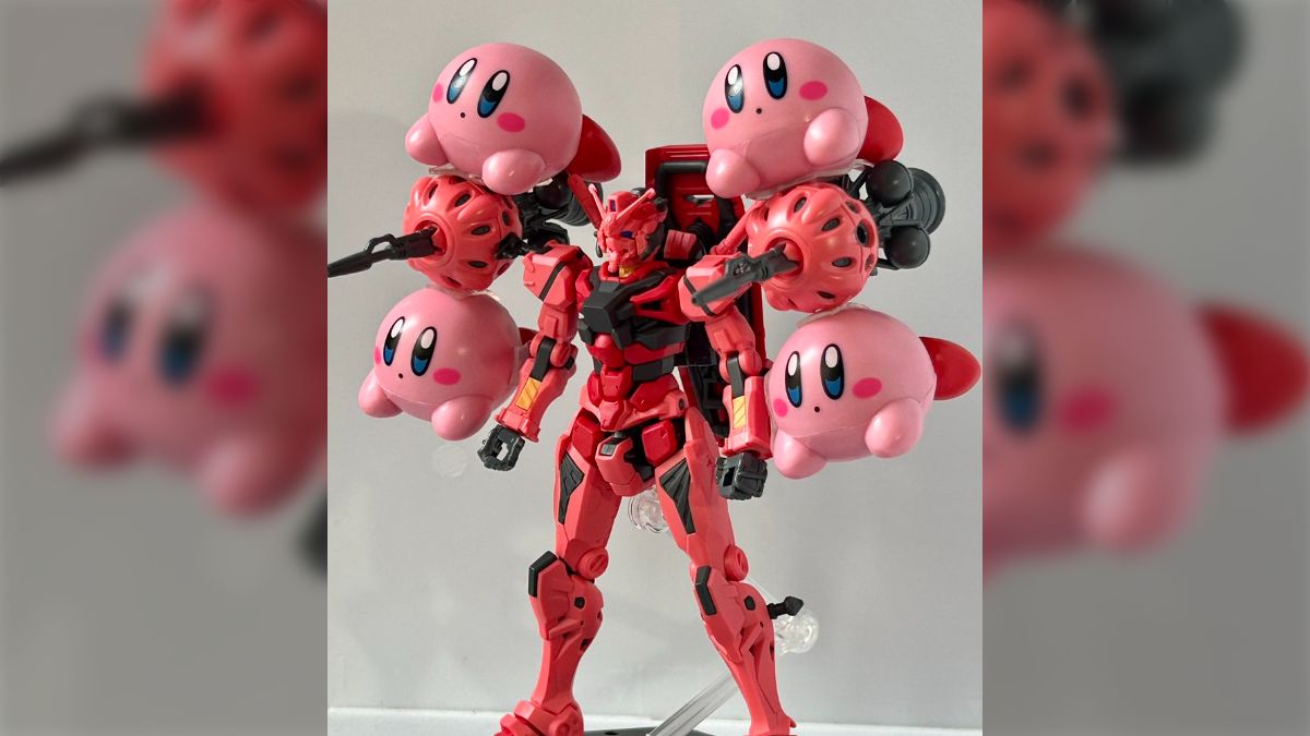 ビットを6機装備させるために「HG 赤いガンダム」3体も手に入ら