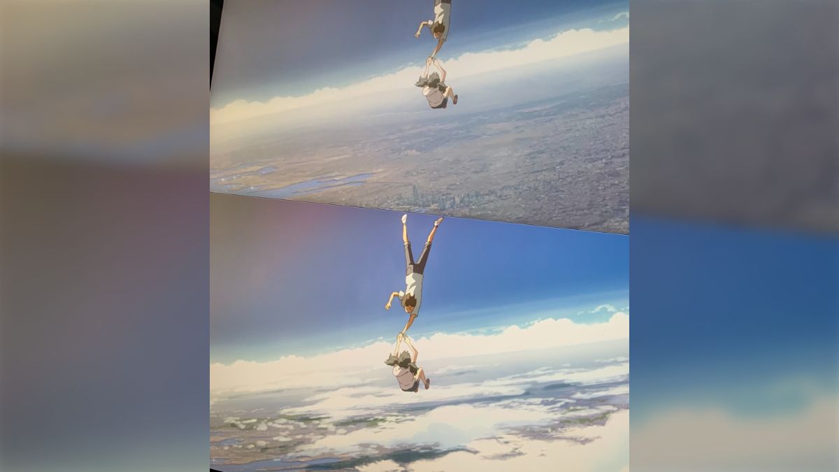 天気の子の劇場公開時は雲を表示し忘れていたという☁ - posfie