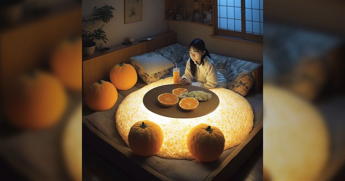 絶対に「こたつでミカン」の絵を描かせたい人 VS 概念を知らないので