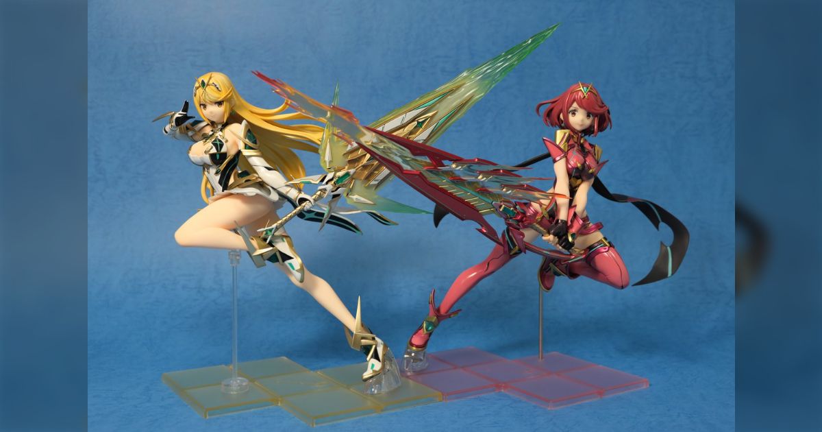 ゼノブレイド2のホムラとヒカリのフィギュアを手に入れた