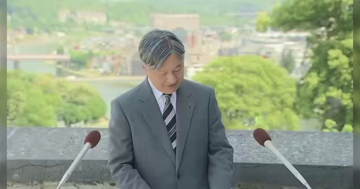 天皇陛下がこんなフランクにお話しされる姿は、初めて拝見しました「気品と心遣いを体現された御方だな」