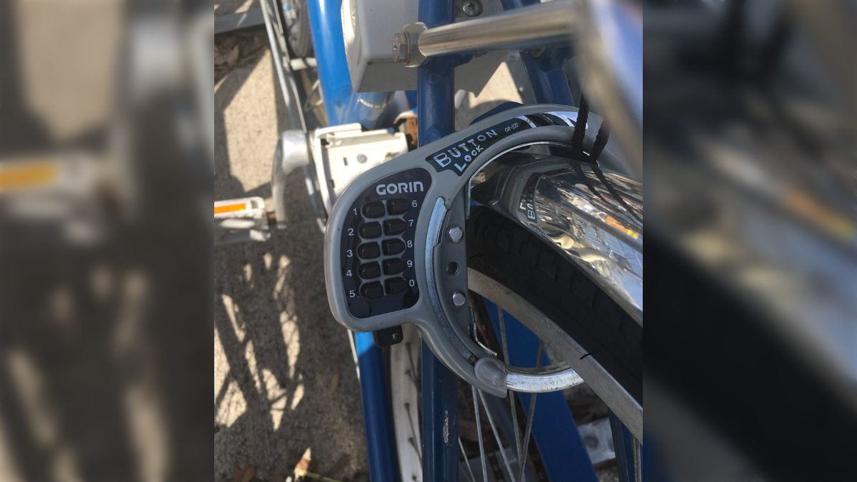 4桁の暗証番号が話題だけど、自転車の