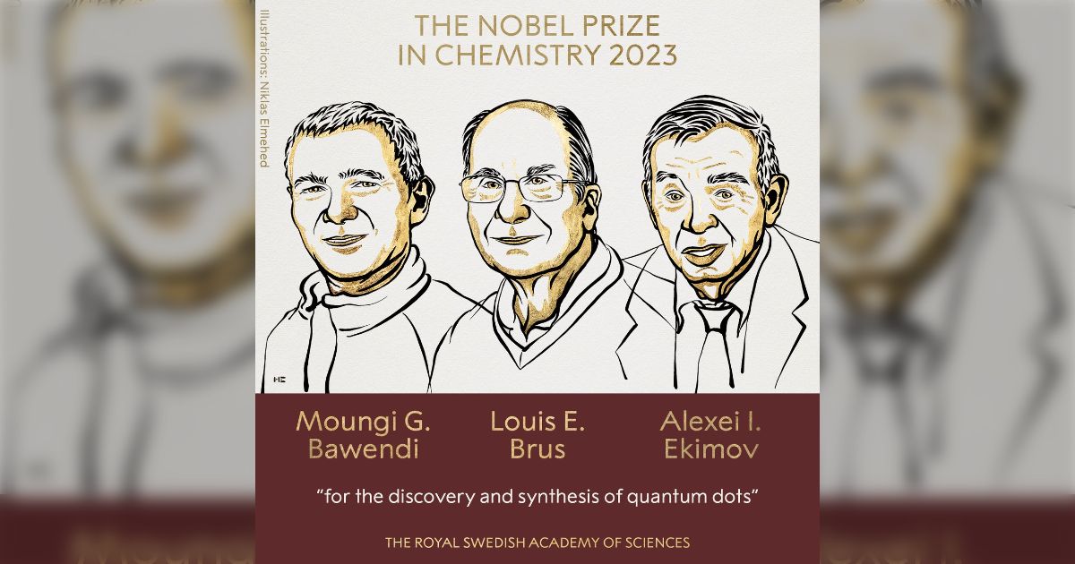 【2023年ノーベル化学賞】量子ドットの発見と合成に貢献した3氏に Togetter [トゥギャッター]
