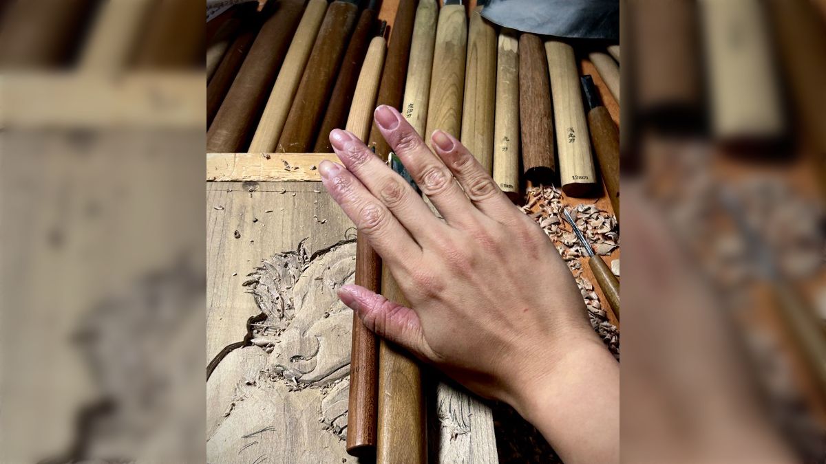 の通販はau ホビー・楽器・アート 木彫 男性と女性