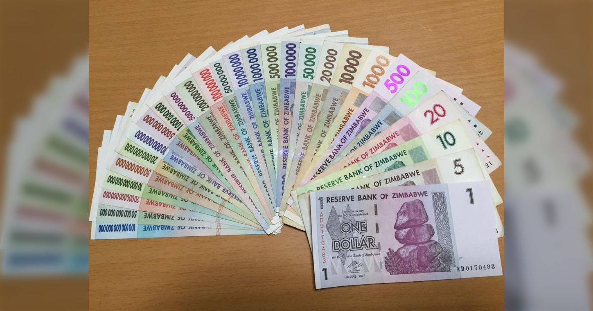 100兆ドルよりお値打ち】ジンバブエ50兆ドル紙幣1枚